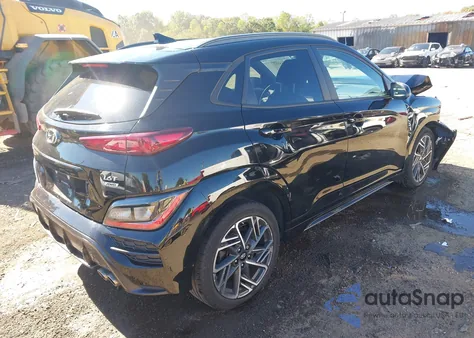 2022 Hyundai Kona N Line from USA, damaged, VIN KM8K3CA3XNU794124